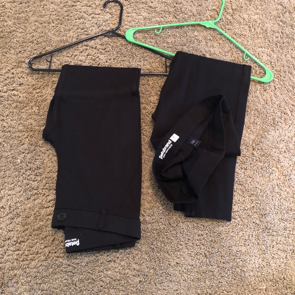 Two pairs of BetaBrand pants